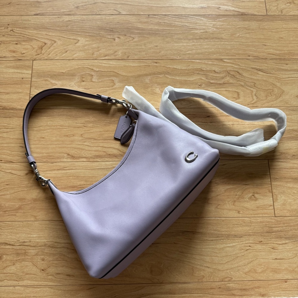 Coach Lilac Juliet Shoulder Bag - Picture 2 of 13